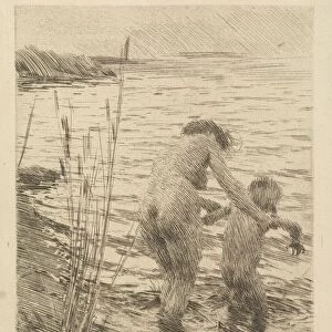 Premiere, 1890. Creator: Anders Zorn (Swedish, 1860-1920)