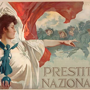 Prestito Nazionale, 1917. Creator: Borgoni, Mario (1869-1936)