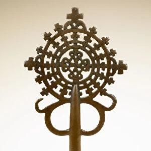 Processional cross, 15th century. Creator: Unknown