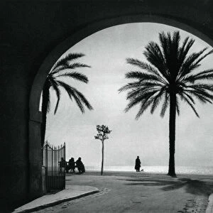 Quai des Etats-Unis, Nice, France, 1937. Artist: Martin Hurlimann