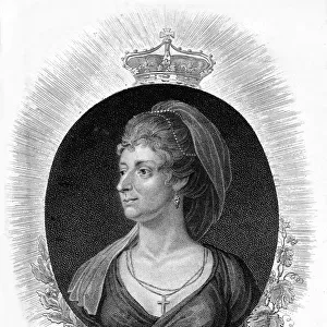 Queen Marie Caroline of Naples, 1807. Artist: V Hood