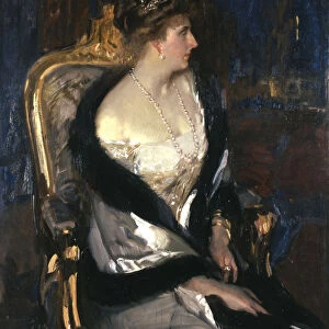 Queen Victoria Eugenie of Spain (1887-1969), 1911. Creator: Sorolla y Bastida, Joaquin