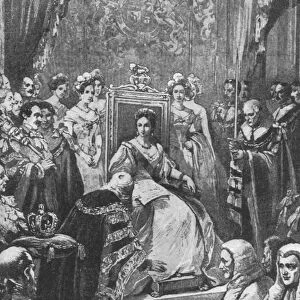 Queen Victorias First Parliament: The Opening Ceremony, November 20, 1837, (1901)
