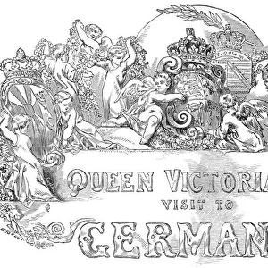 Queen Victorias visit to Germany, 1845. Creator: Unknown