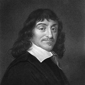 Rene Descartes, 17th century French philosopher and mathematician, (1836). Artist: W Holl