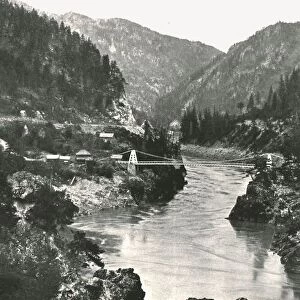The Rockies: the Frazer Canyon and Cariboo Road Bridge, near Spuzzum, Canada, 1895