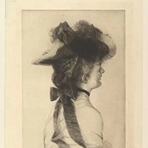 The Rubens Hat, 1875. Creator: James Tissot