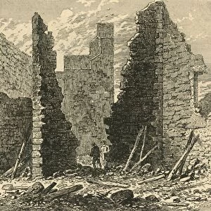 Ruins of the Barbican on Ludgate Hill, 1792, (1897). Creator: Unknown