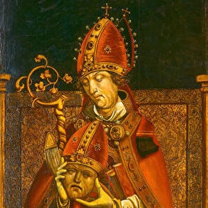Saint Alban of Mainz, c. 1500 / 1525. Creator: Unknown