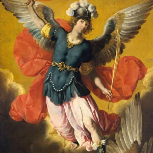 Saint Michael the Archangel, 1640s. Creator: Ignacio de Ries