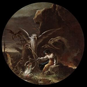 Scenes of Witchcraft: Morning, c. 1645-1649. Creator: Salvator Rosa (Italian, 1615-1673)