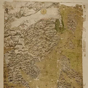 The Selden Map of China. Artist: Chinese Master