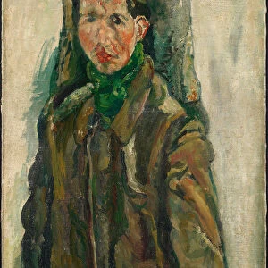 Self-Portrait. Artist: Soutine, Chaim (1893-1943)