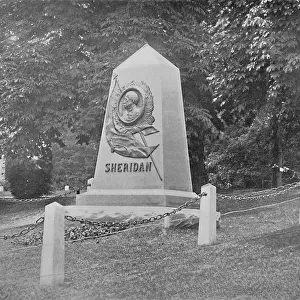 Sheridans Tomb, National Cemetery, Washington, D. C. c1897. Creator: Unknown