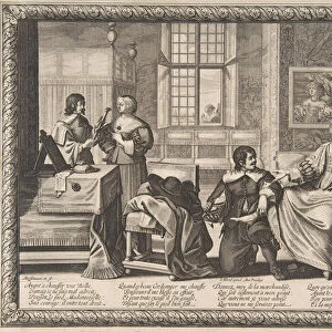 The Shoemaker, 1632-33. Creator: Abraham Bosse