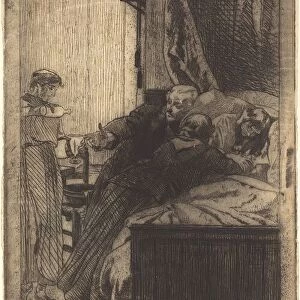 Sickness (La Maladie), 1884. Creator: Paul Albert Besnard