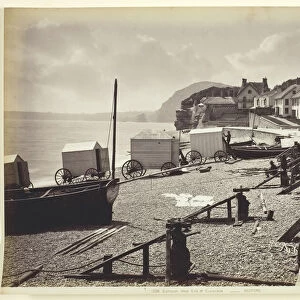 Sidmouth, West of Esplanade, 1860 / 94. Creator: Francis Bedford