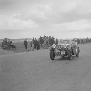Singer Le Mans of Alf Langley competing in the RSAC Scottish Rally, 1934. Artist: Bill Brunell