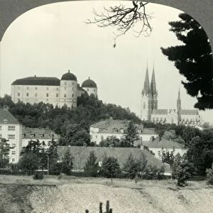 The Slott and Cathedral, a Striking Skyline View of the University Town of Upsala