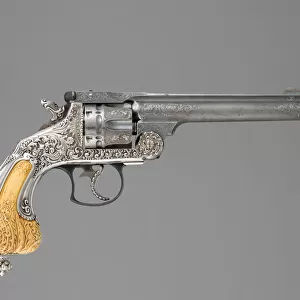 Smith & Wesson. 44 Double-Action Frontier Model Revolver decorated by Tiffany &