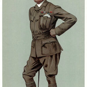 Soldier and Correspondent, Colonel Francis William Rhodes DSO, 1899. Artist: Spy