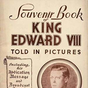 Souvenir Book of King Edward VIII: Told in Pictures, 1937