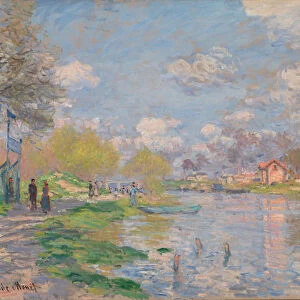 Spring on the Seine. Artist: Monet, Claude (1840-1926)
