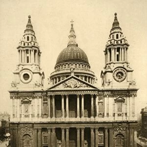 St. Pauls Cathedral, London, c1924. Creator: Unknown