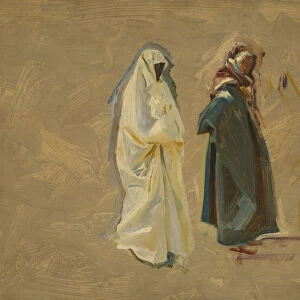 Study of Two Bedouins, 1905 / 6. Creator: John Singer Sargent
