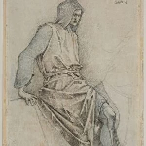 Study for the Failure of Gawain from the Holy Grail Tapestries, 1893. Creator: Edward Burne-Jones