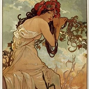 Summer, 1896. Artist: Alphonse Mucha