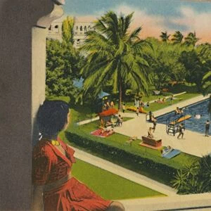 Swimming Pool, Hotel Del Prado, Barranquilla, c1940s