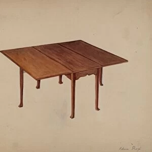 Table, Patrick Henry, 1935 / 1942. Creator: Edna C. Rex