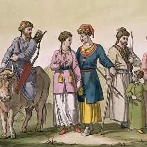 Taguri Tatars of the Crimea, c1820s-30s. Creator: D. K. Bonatti (fl. 1720-80)