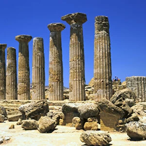 Temple of Hercules, Agrigento, Sicily, Italy