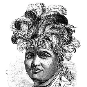 Thayendaneega, a Mohawk chief, 1848