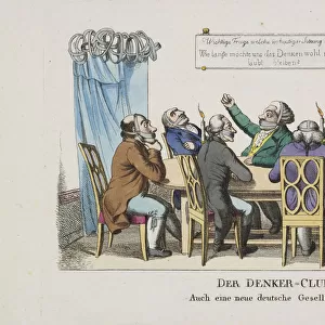 The Thinkers Club, ca 1820
