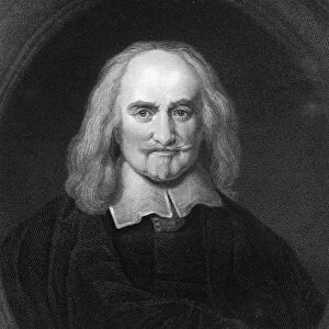 Thomas Hobbes, 17th century English philosopher, (1836). Artist: James Posselwhite