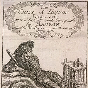 Title page to Cries of London, (c1688?)