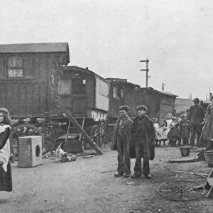 A travellers encampment, Battersea, London, c1903 (1903)