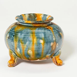 Tripod Jar, Tang dynasty (618-907), first half of 8th century. Creator: Unknown