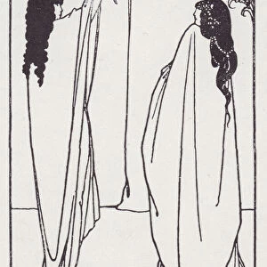 Tristan und Isolde, from The Savoy No. 7, 1896. Creator: Aubrey Beardsley