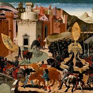 The Triumph of Camillus, c. 1470 / 1475. Creators: Biagio d Antonio