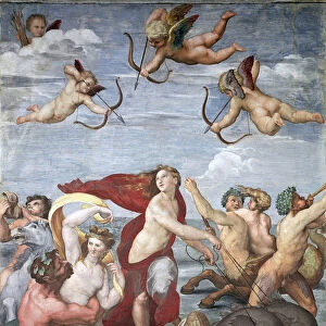 Triumph of Galatea, c. 1512. Artist: Raphael (1483-1520)
