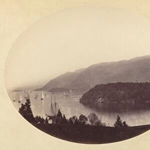 From Trophy Point, West Point, Hudson River, c. 1867-1868. Creator: George K Warren