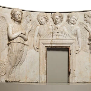 Upper Part of a Tabernacle for the Holy Sacrament, 1461 / 63. Creator: Isaia da Pisa