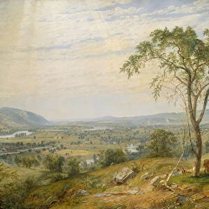 The Valley of Wyoming, 1865. Creator: Jasper Francis Cropsey