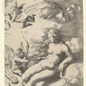 Venus and Cupid, 1528. Creator: Lucas van Leyden