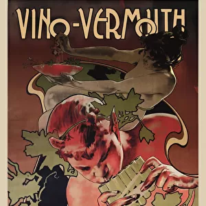 Vermouth Cinzano, 1906. Creator: Hohenstein, Adolfo (1854-1928)