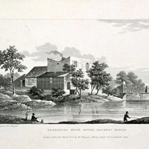 View of Beresford White House, Hackney Marsh, Hackney, London, 1830